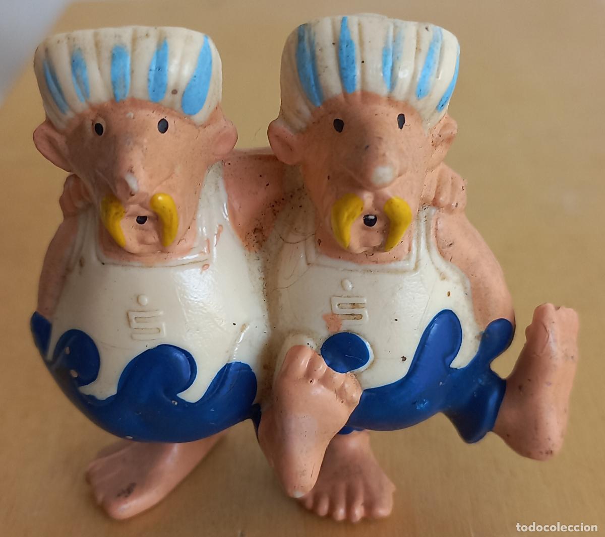 Figurines en Caoutchouc et PVC: FIGURAS BAILANDO DE LOS A&Ntilde;OS 80. KNAX: Backbert und Steuerbert
