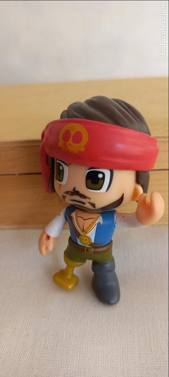 Figuras de Goma y PVC: Figura de Pinypon, pirata. Famosa