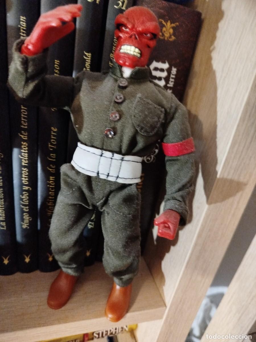 Figuras de goma y PVC: Mu&ntilde;eco de craneo rojo Marvel - Foto 1