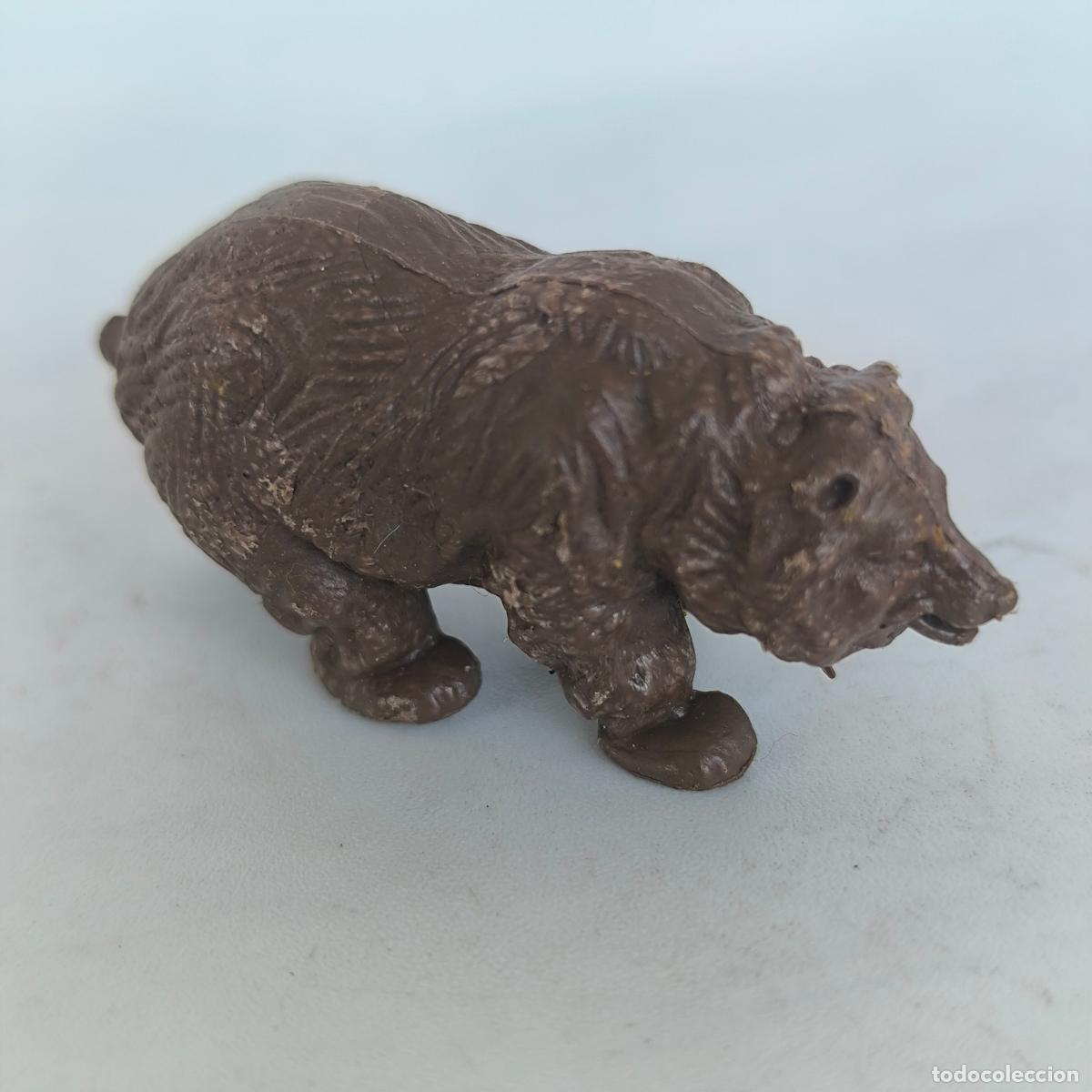 Figuras de Borracha e PVC: Figura pl&aacute;stico oso pardo bear