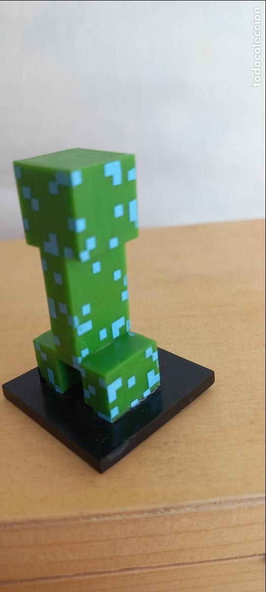 Figuras de goma y PVC: Figura minecraft creeper. PMI - Foto 3