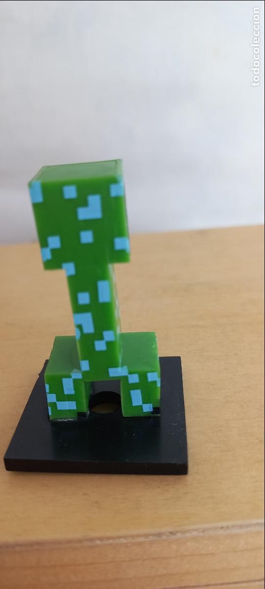 Figuras de goma y PVC: Figura minecraft creeper. PMI - Foto 4