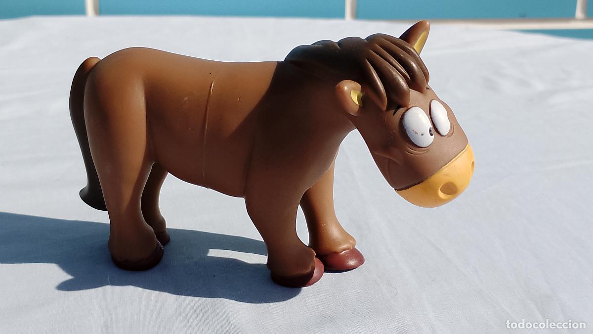 Figuras de Goma y PVC: Antigua figura caballo colecci&oacute;n Los animales de la granja de Planeta Agostini