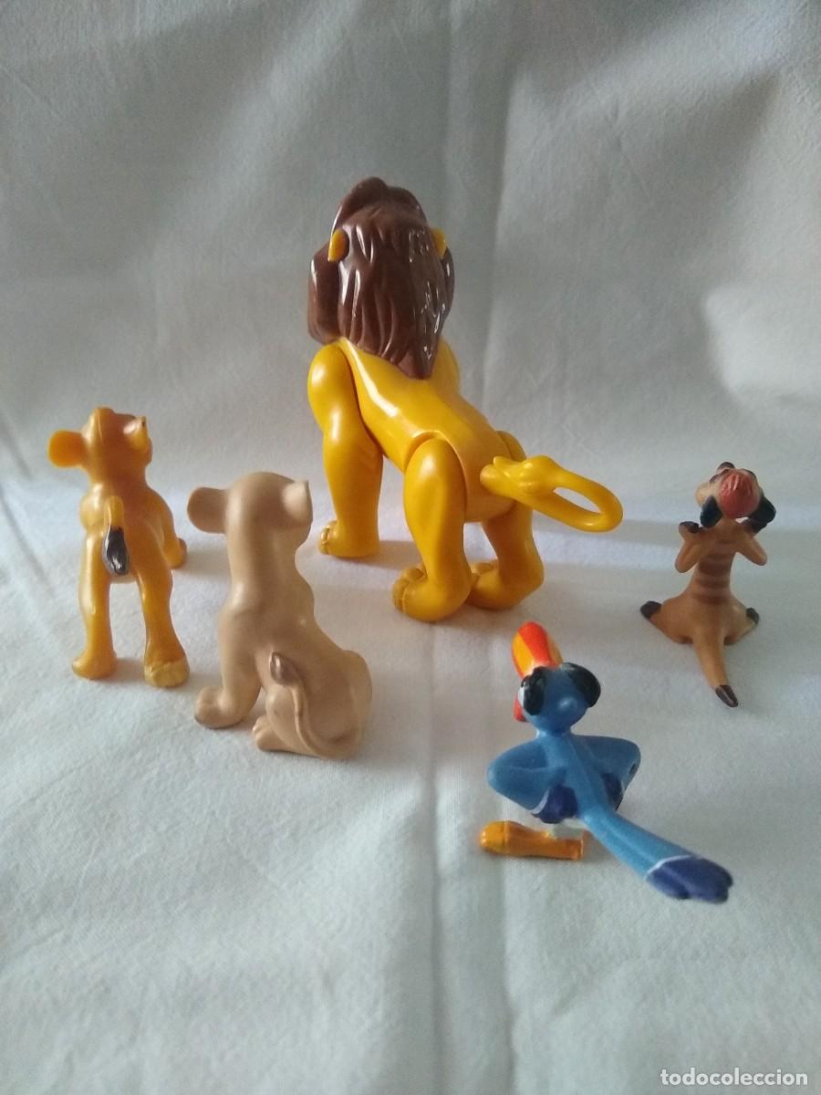 Figuras de goma y PVC: Conjunto de figuras Disney El Rey Le&oacute;n - Foto 2