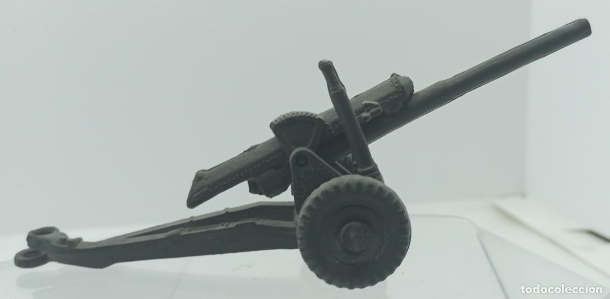 Figuras de goma y PVC: Ca&ntilde;&oacute;n militar. Sin m&aacute;s datos. A catalogar. - Foto 3
