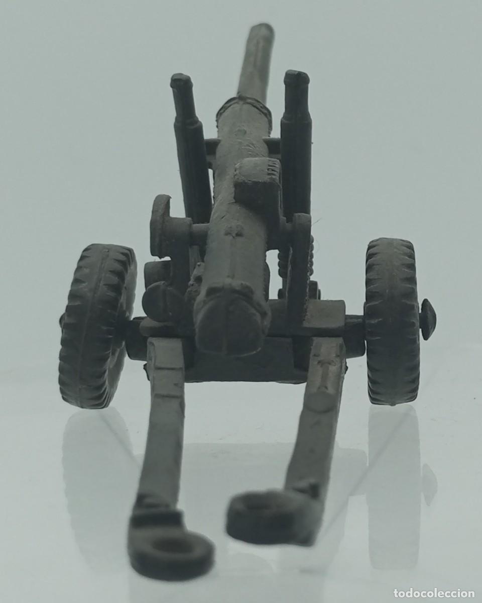 Figuras de goma y PVC: Ca&ntilde;&oacute;n militar. Sin m&aacute;s datos. A catalogar. - Foto 4