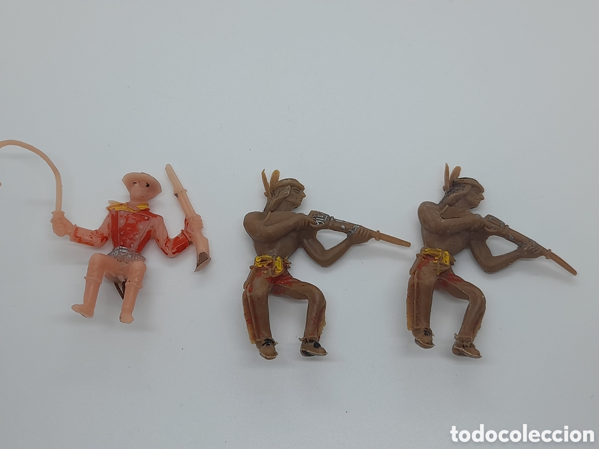 Figuras de goma y PVC: COMANSI. LOTE DE FIGURAS WESTERN - Foto 2