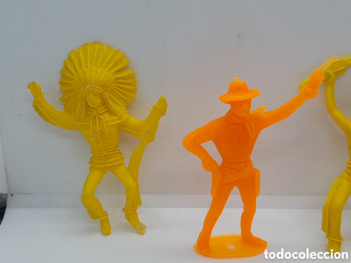 Figuras de goma y PVC: COMANSI. LOTE DE FIGURAS WESTERN - Foto 3