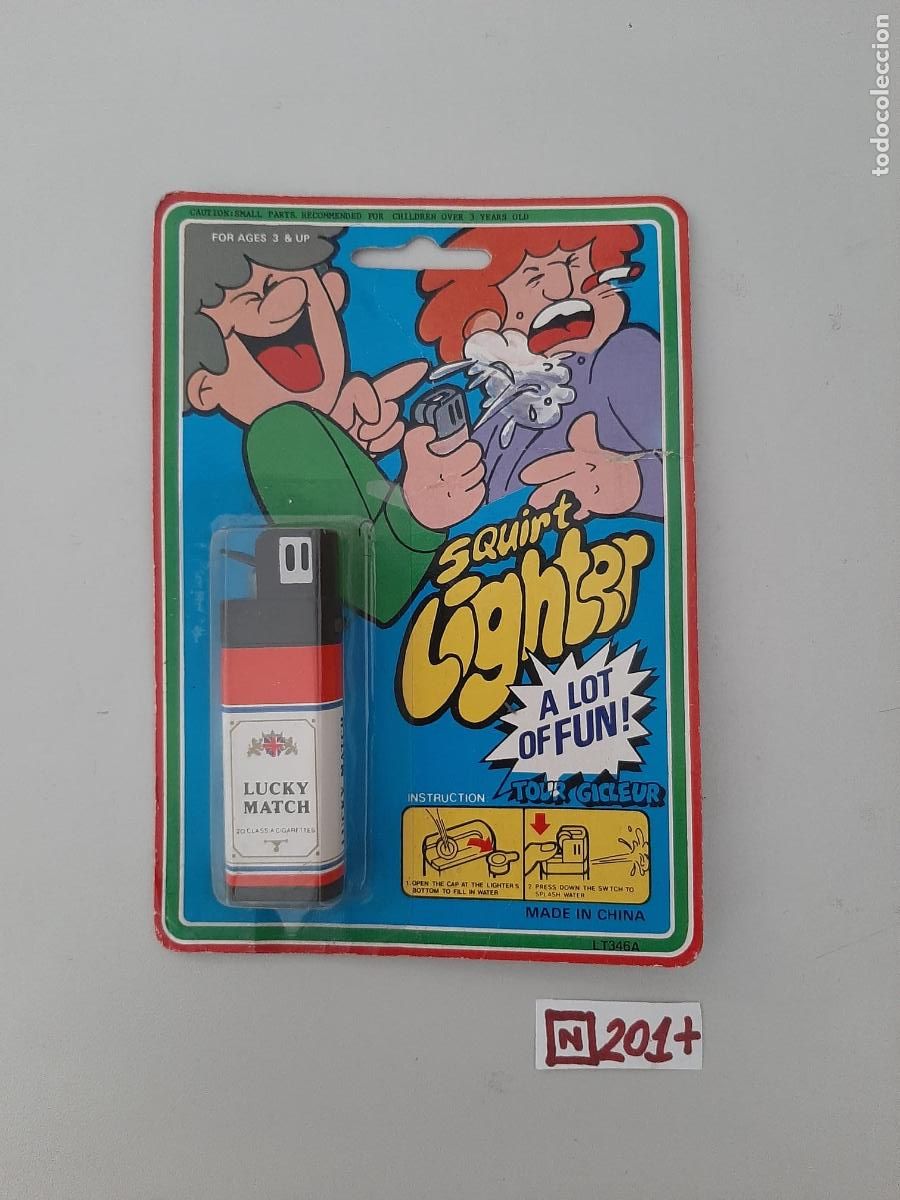 Figuras de goma y PVC: Juguete squirt lighter - Foto 1