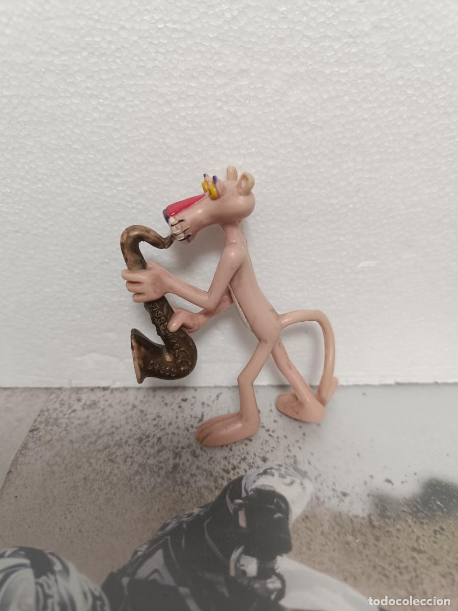 Figuras de goma y PVC: Pantera Rosa tocando el saxof&oacute;n - Foto 2