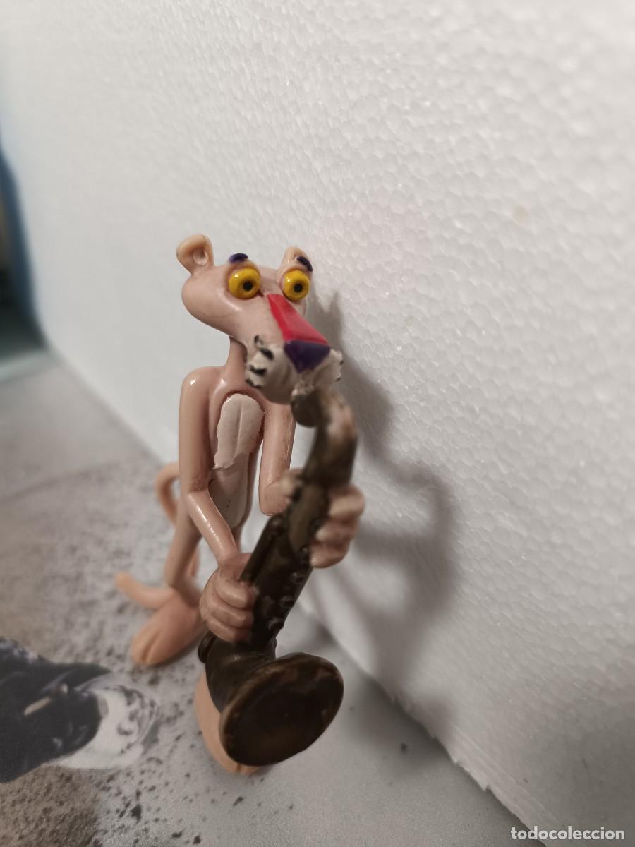 Figuras de goma y PVC: Pantera Rosa tocando el saxof&oacute;n - Foto 3