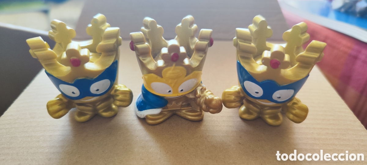 Figuras de Goma y PVC: 3 figuras pvc burger king reyes