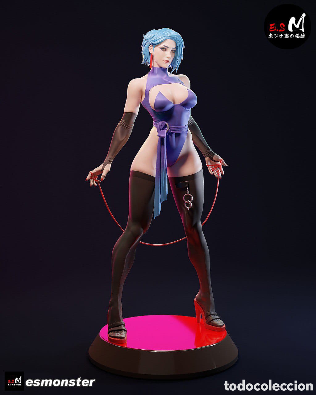 Figuras de Goma y PVC: Figura chica sexy, erotica de resina. sobre 8 cm. Sin pintar