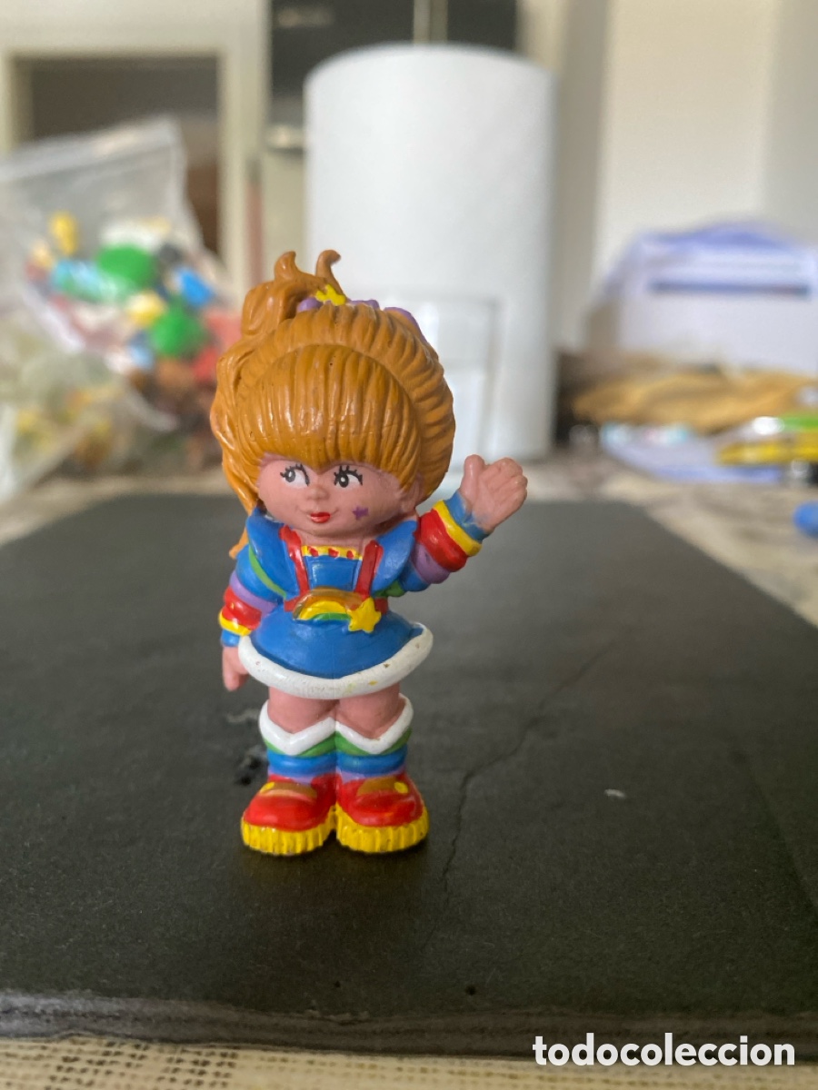 Figuras de goma y PVC: Figura pvc Rainbow Brite - Foto 1