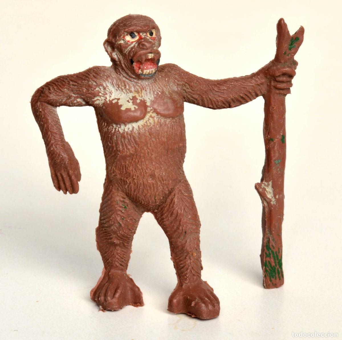 Figuras de goma y PVC: Gorila de PECH, serie animales. - Foto 1