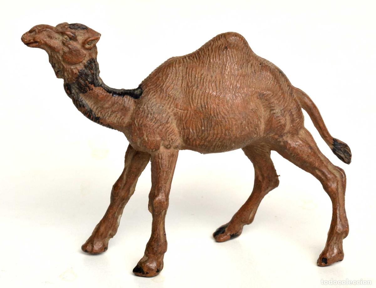 Figuras de goma y PVC: Camello de PECH, serie animales. - Foto 1