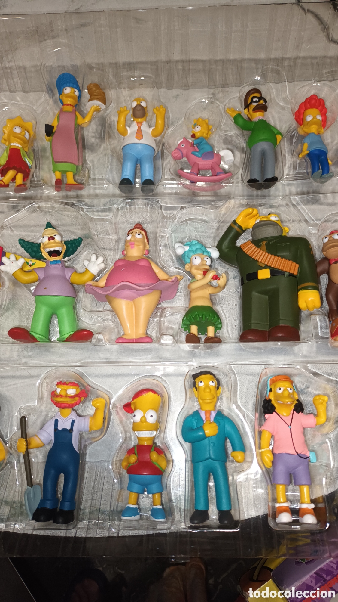 Figuras de goma y PVC: 25 piece collectores set Simpsons - Foto 3