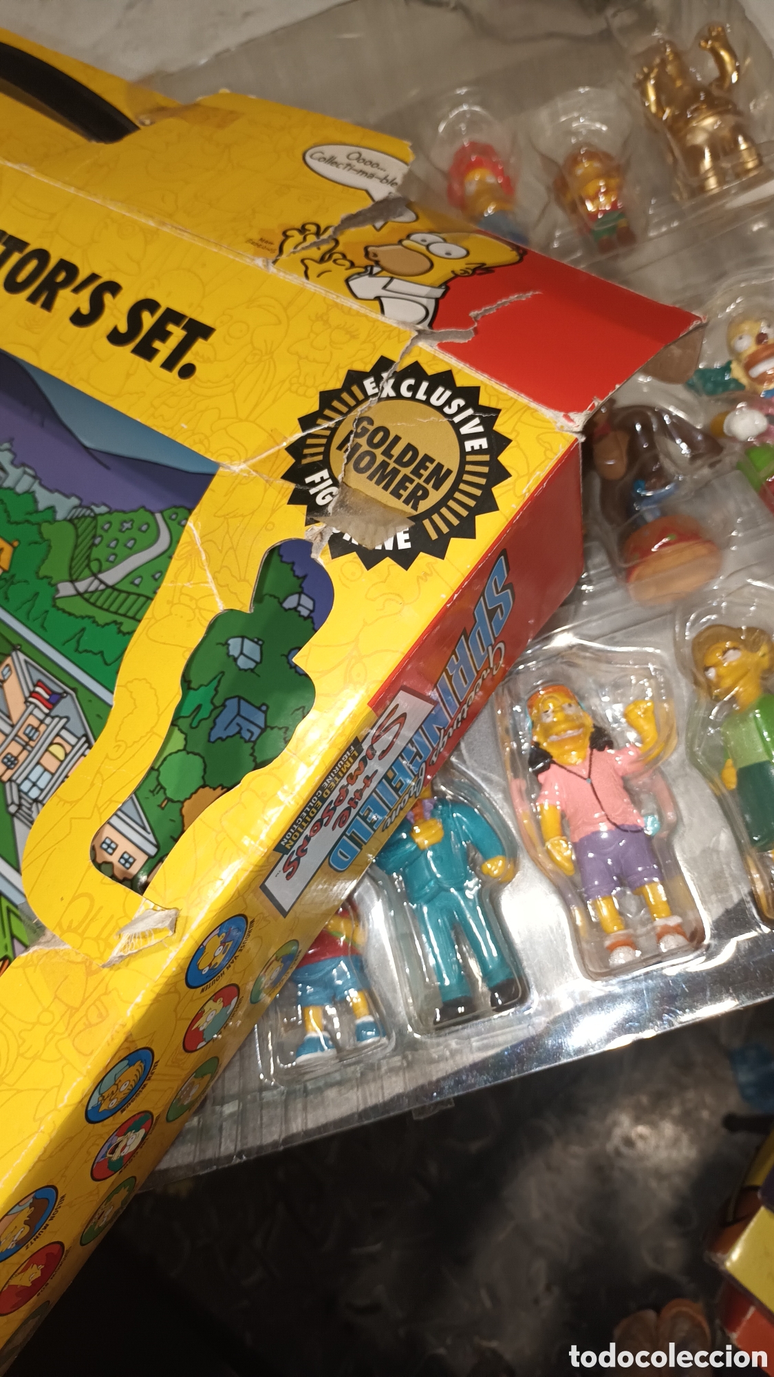 Figuras de goma y PVC: 25 piece collectores set Simpsons - Foto 5