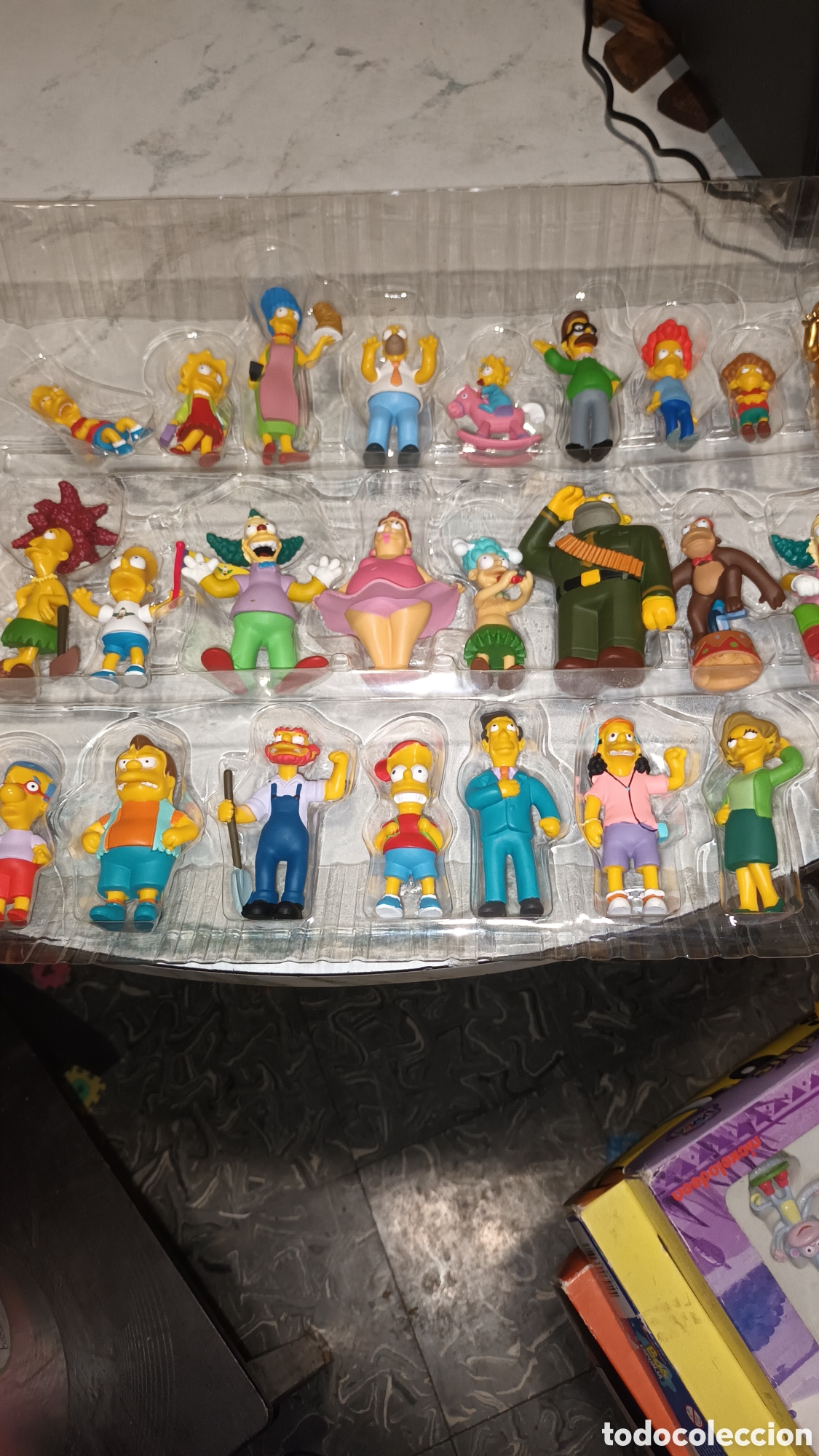 Figuras de goma y PVC: 25 piece collectores set Simpsons - Foto 1