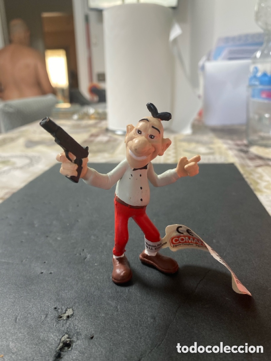 Figuras de goma y PVC: Figura pvc Mortadelo y Filem&oacute;n - Foto 1