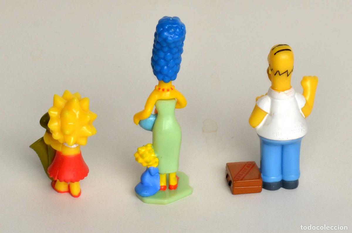 Figuras de goma y PVC: 3 figuras de los SIMPSOM en PVC - Foto 2
