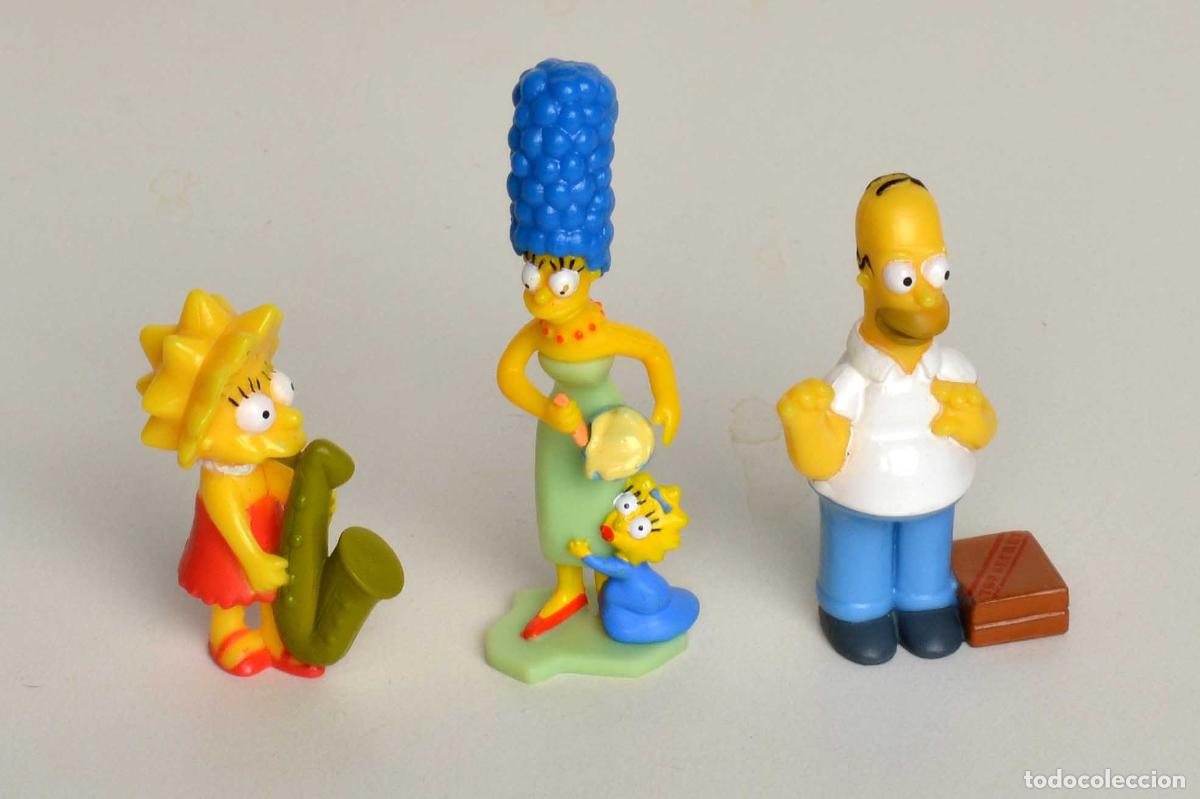Figuras de goma y PVC: 3 figuras de los SIMPSOM en PVC - Foto 1
