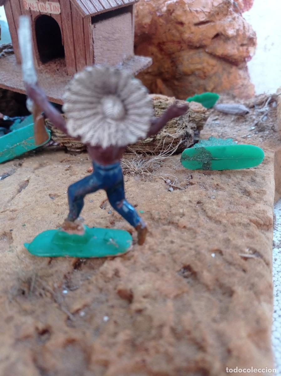 Figuras de goma y PVC: Indio de goma de reamsa - Foto 2