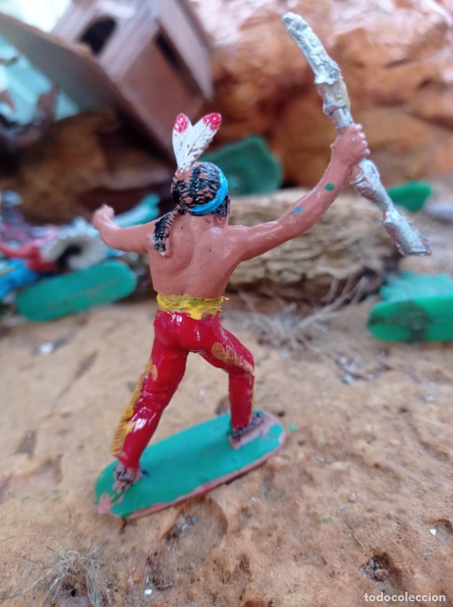 Figuras de goma y PVC: Indio con rifle de jecsan - Foto 2