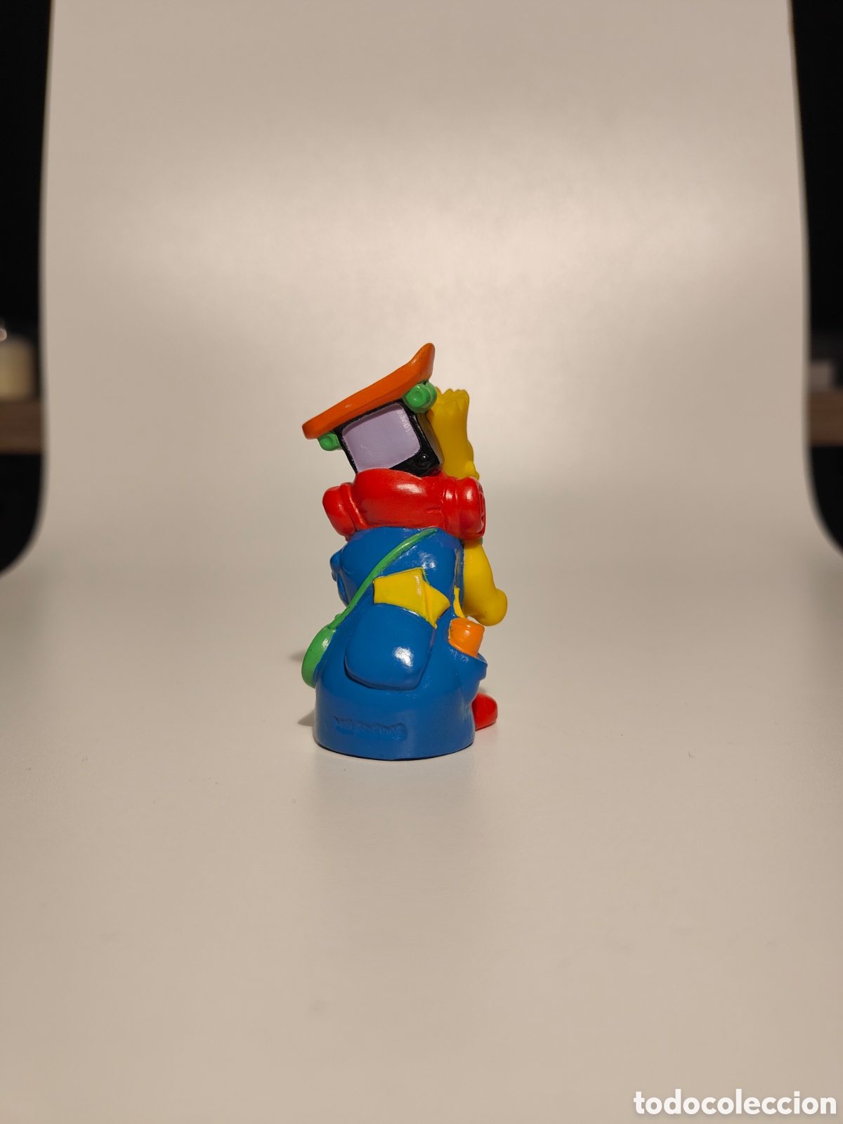 Figuras de goma y PVC: Figurita Bart Simpson Vintage - Foto 2