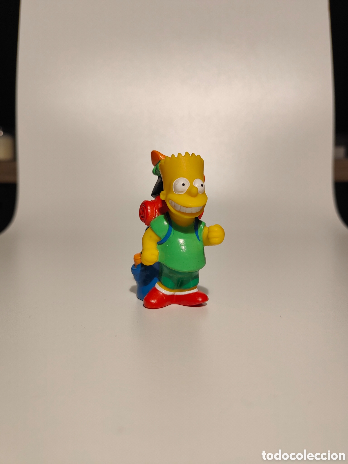 Figuras de goma y PVC: Figurita Bart Simpson Vintage - Foto 1