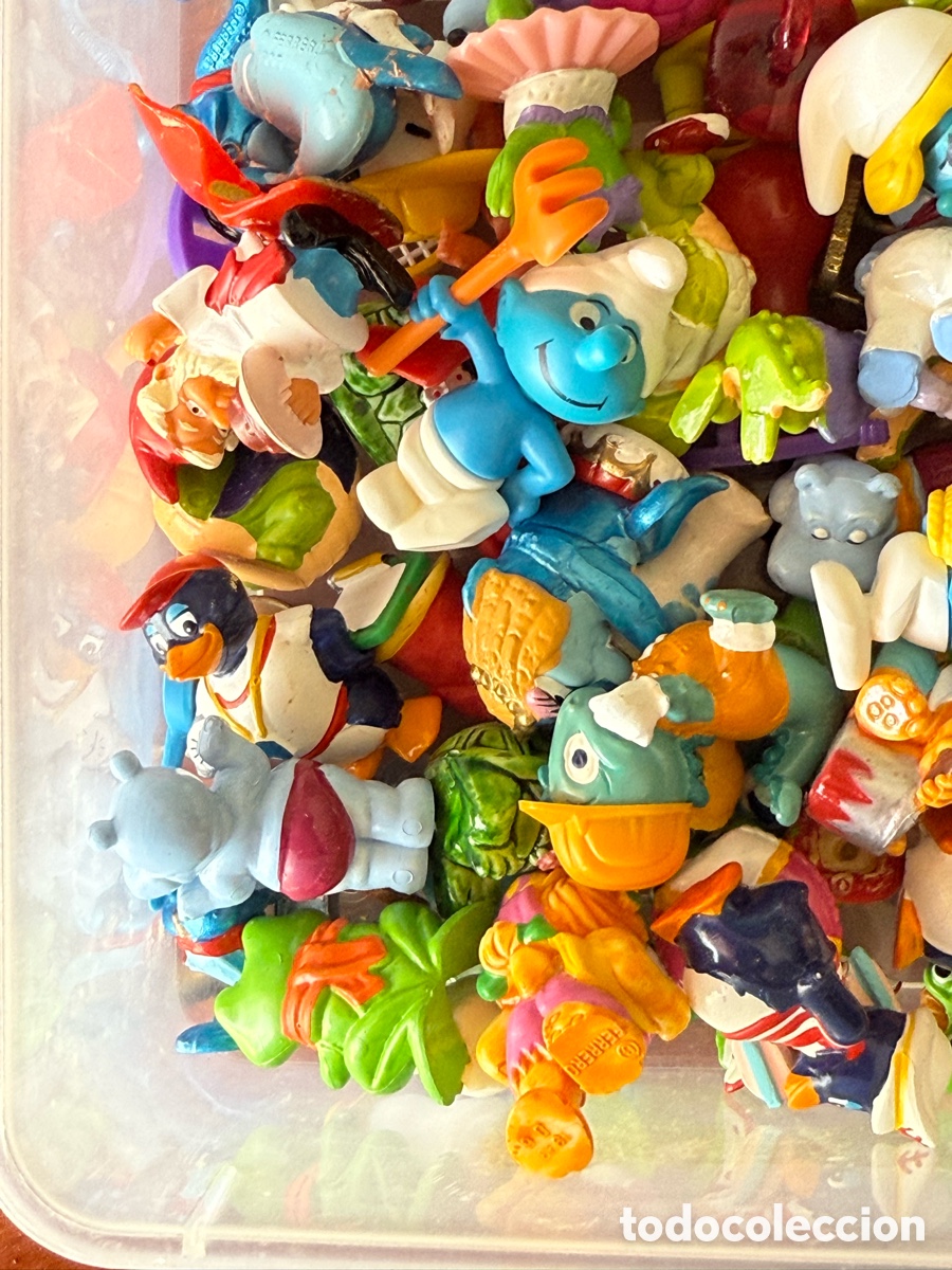 Figuras de goma Kinder: Caja llena de figuras de kinder - Foto 4