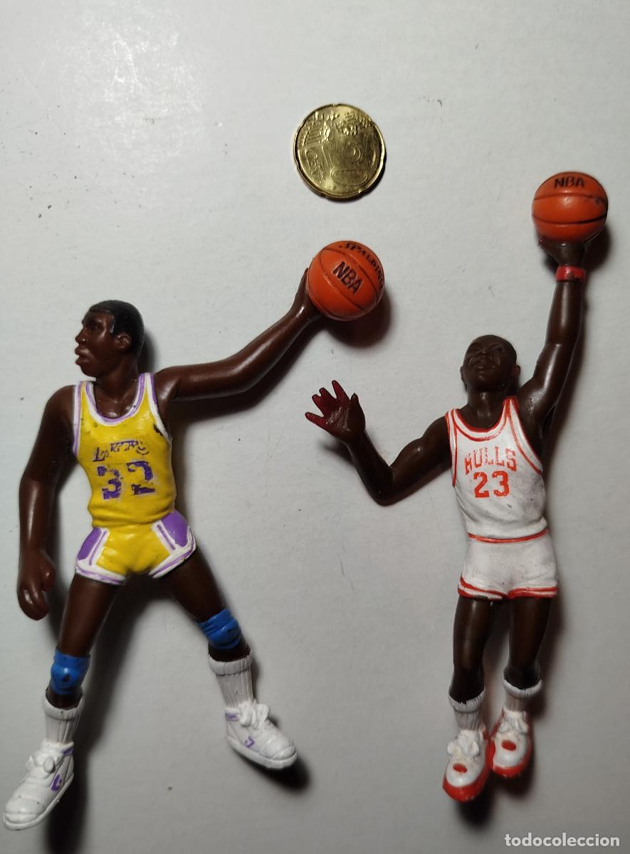 Figuras de Goma y PVC: 2 figuras de basquet pvc yolanda