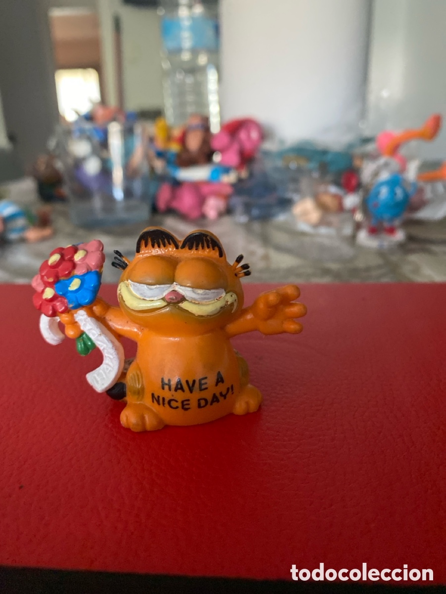 Figuras de goma y PVC: Figura pvc Garfield bully - Foto 1