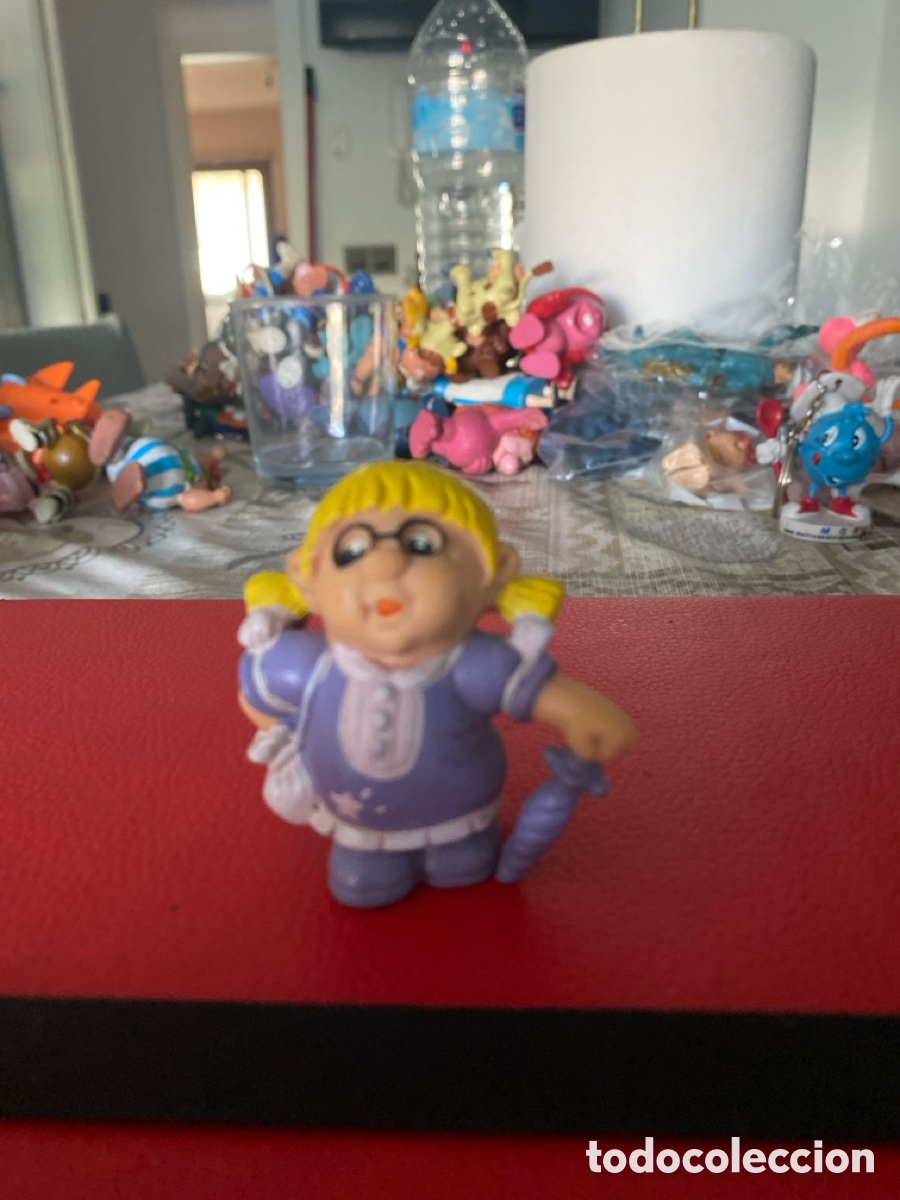 Figuras de goma y PVC: Figura pvc mu&ntilde;eca repollo Cabbage - Foto 1