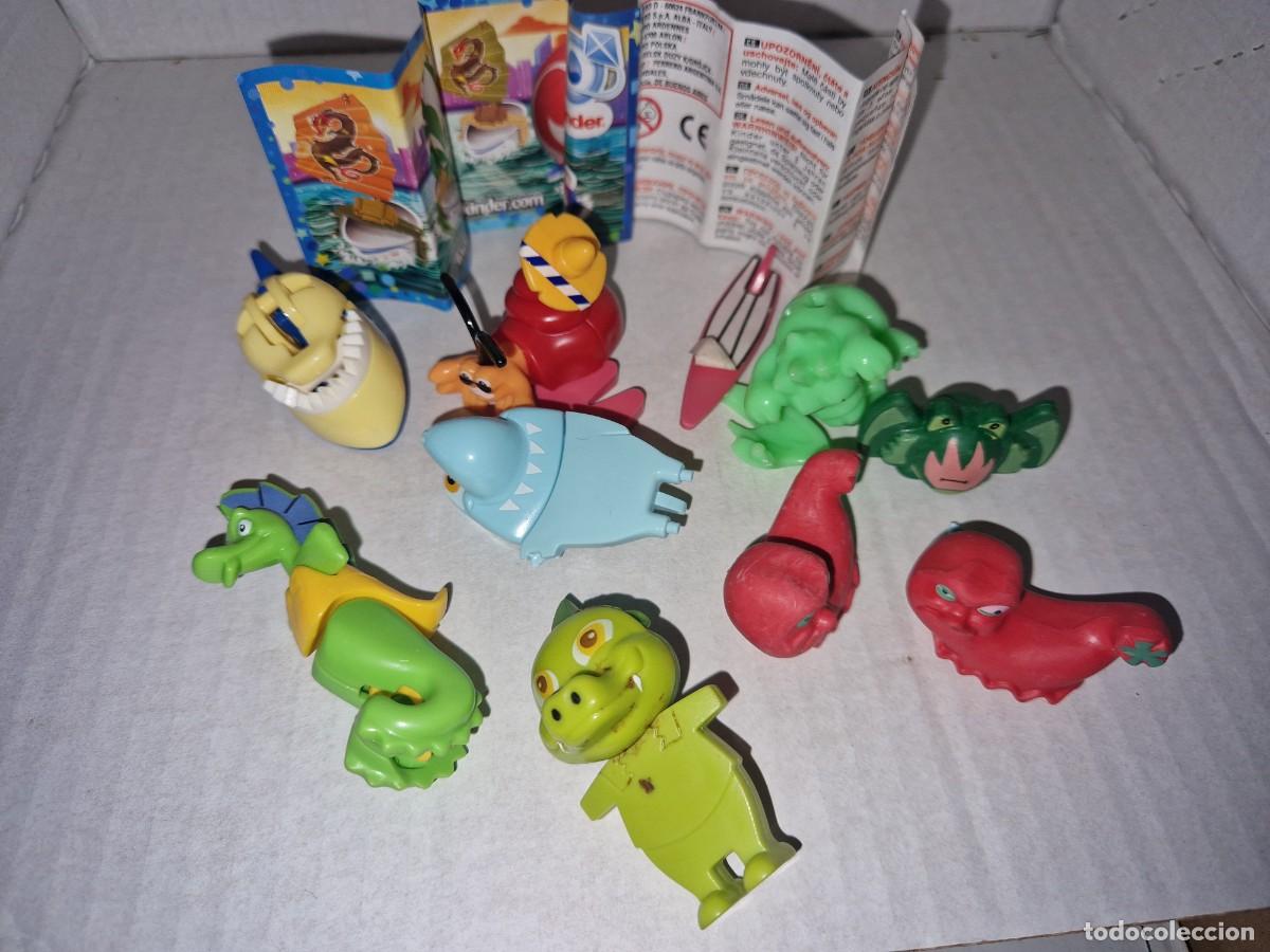 Figuras de goma Kinder: KINDER LOTE 9 FIGURAS - Foto 1
