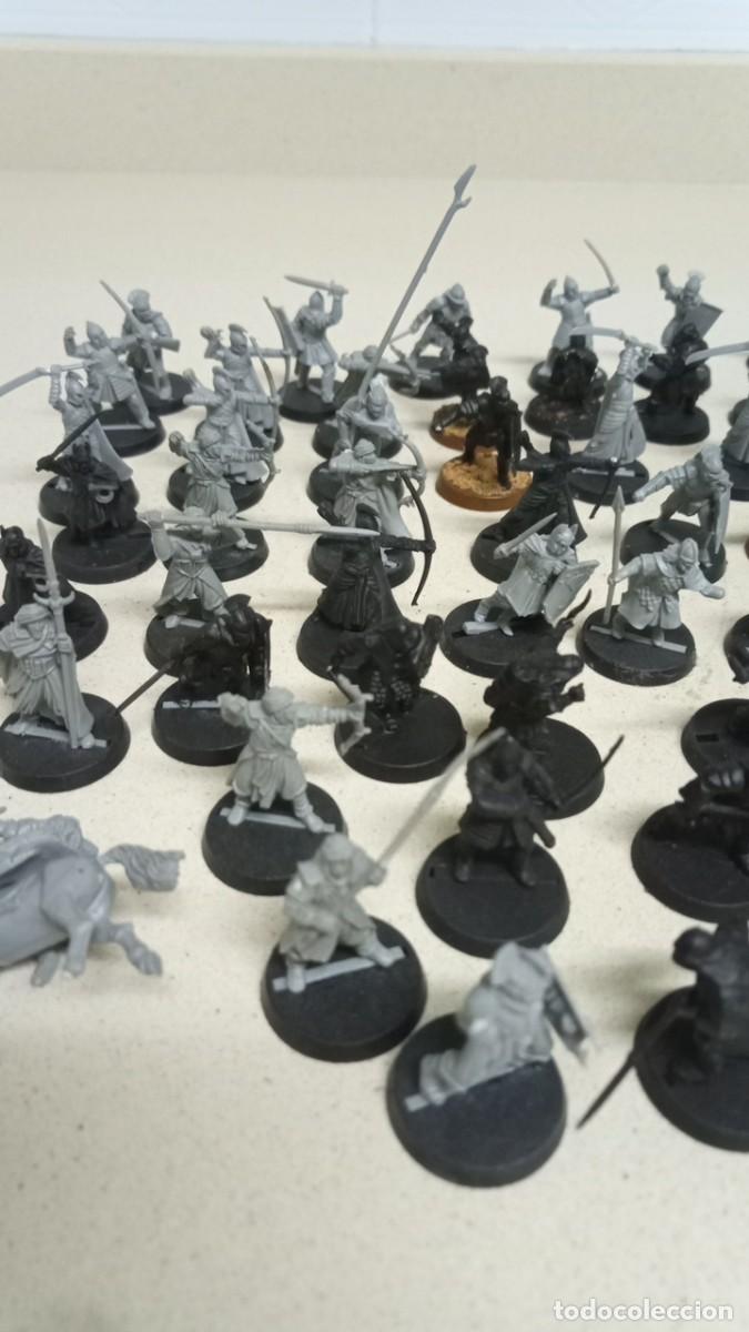 Figuras de goma y PVC: 94 mini figuras el se&ntilde;or de los anillos - Foto 2