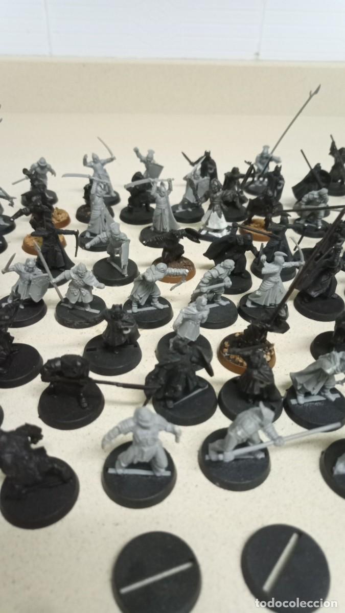 Figuras de goma y PVC: 94 mini figuras el se&ntilde;or de los anillos - Foto 3