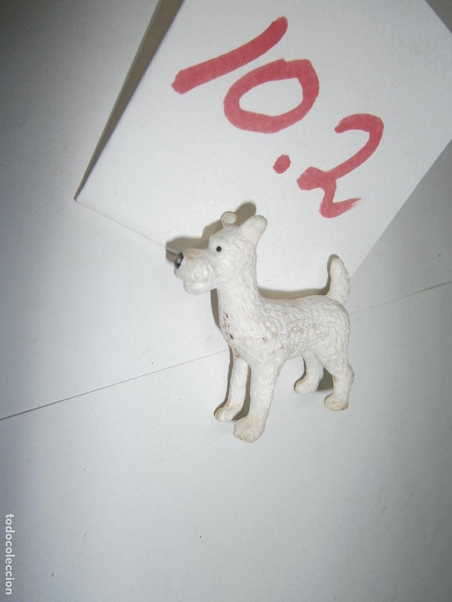 Figuras de Borracha e PVC: FIGURA DE DIBUJOS ANIMADOS - PERRO TIN TIN