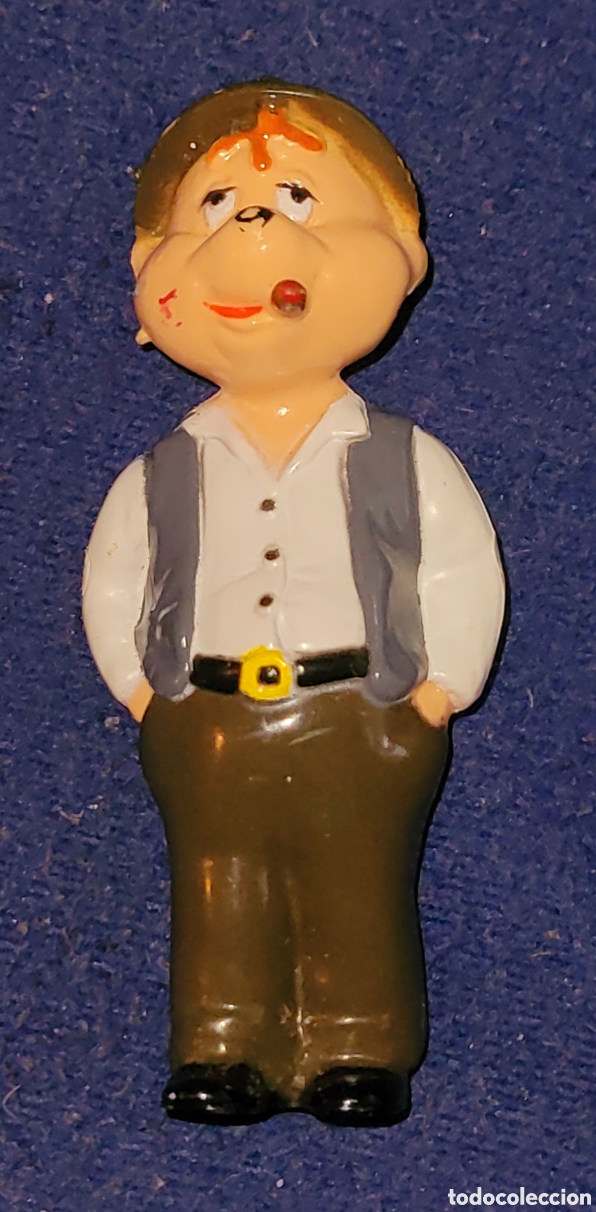 Figuras de goma y PVC: Bonita figura pvc goma Tio Uncle George serie Alvin y las Ardillas marca Ideal