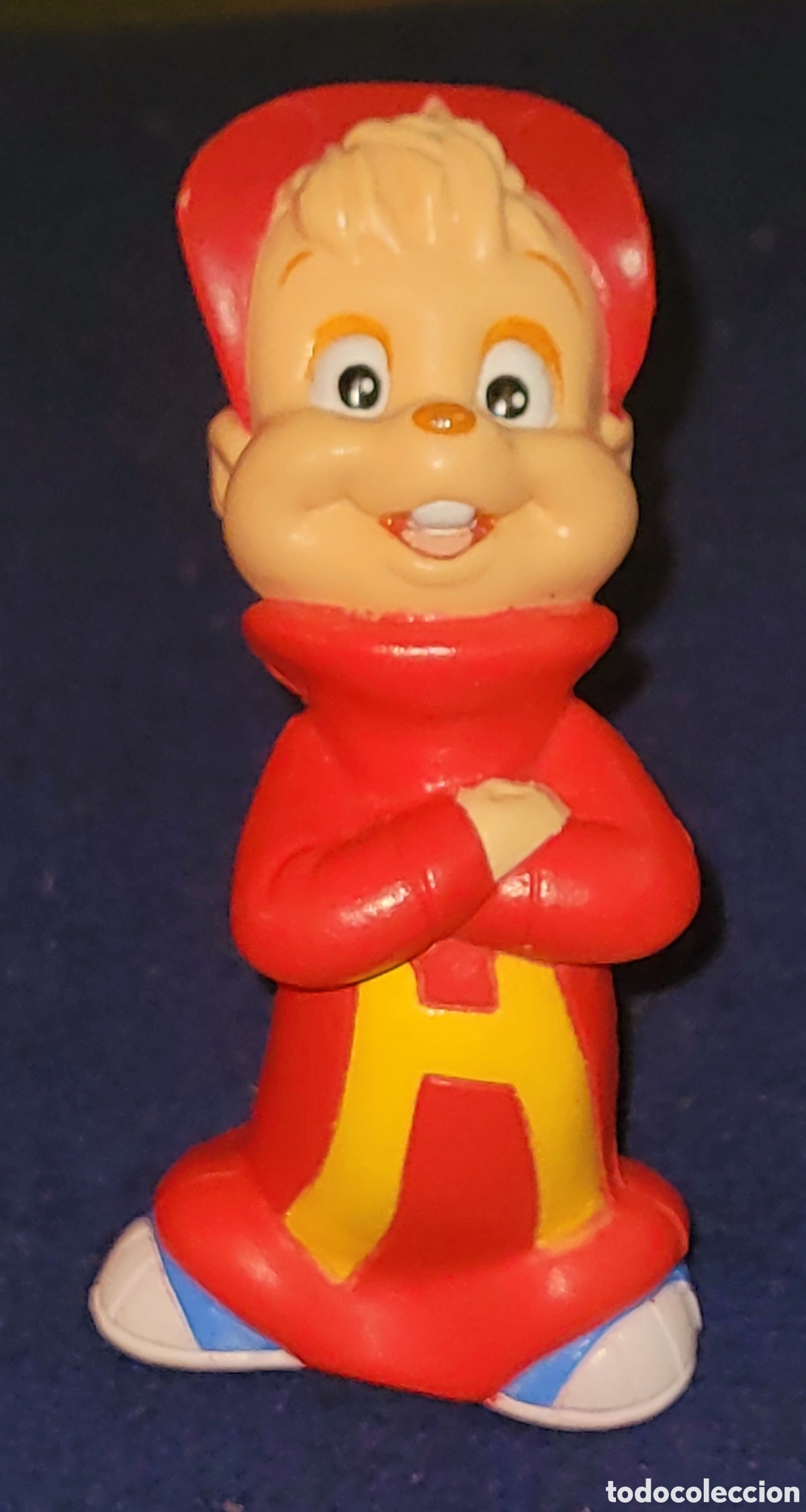 Figuras de goma y PVC: Bonita figura pvc goma Alvin y las Ardillas Chipmunks marca KFC a&ntilde;o 1990