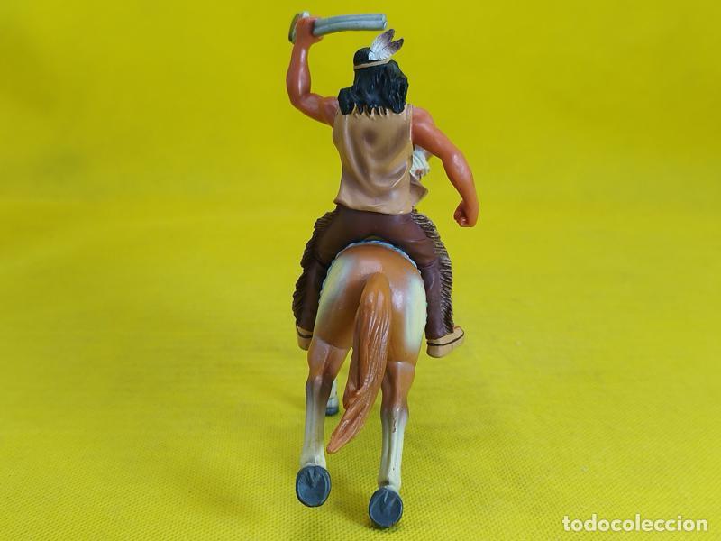 Figuras de goma y PVC: Bully guerrero indio a caballo - Foto 5