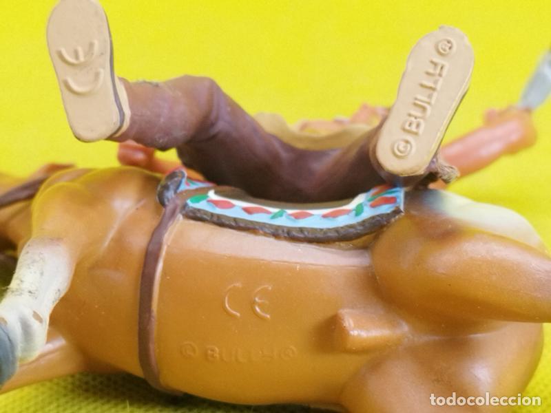 Figuras de goma y PVC: Bully guerrero indio a caballo - Foto 6