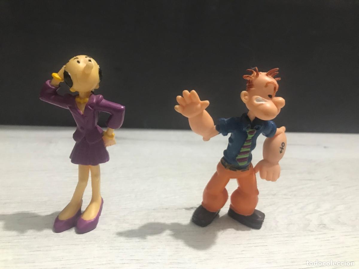 Figuras de goma y PVC: Lote 2 figuras Olivia y Popeye - Foto 1