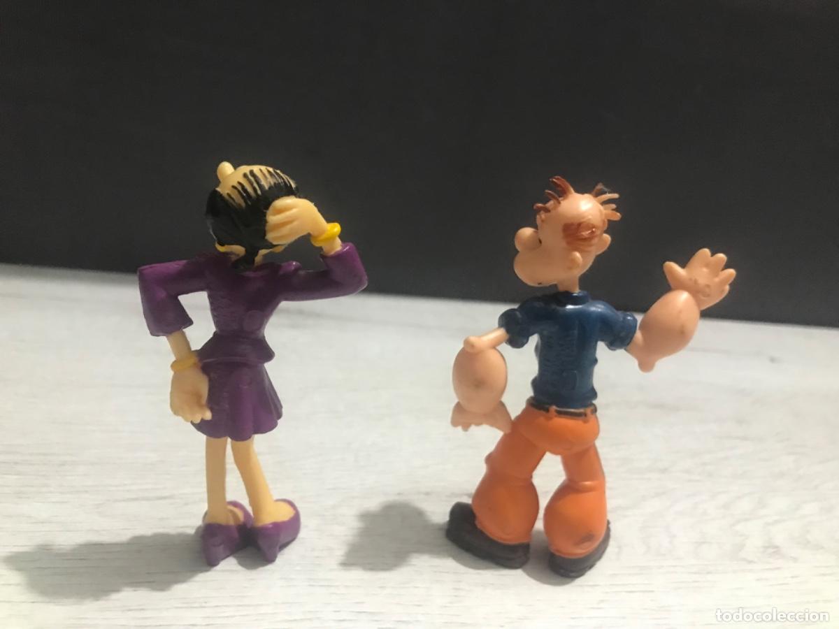 Figuras de goma y PVC: Lote 2 figuras Olivia y Popeye - Foto 3