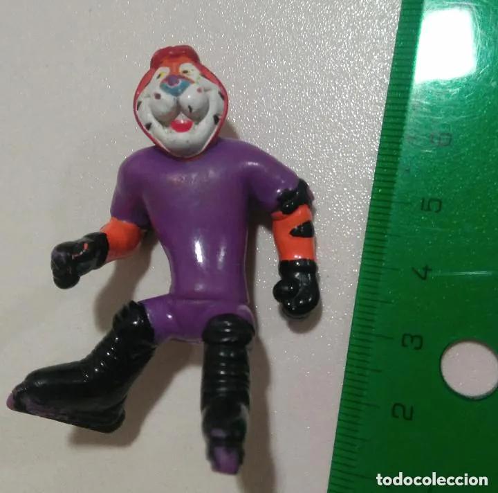 Figuras de Borracha e PVC: CEREALES FROSTIES KELLOGGS PROMOCIONAL MERCHANDISING TONY PVC FIGURA MU&Ntilde;ECO skater patines kellogs