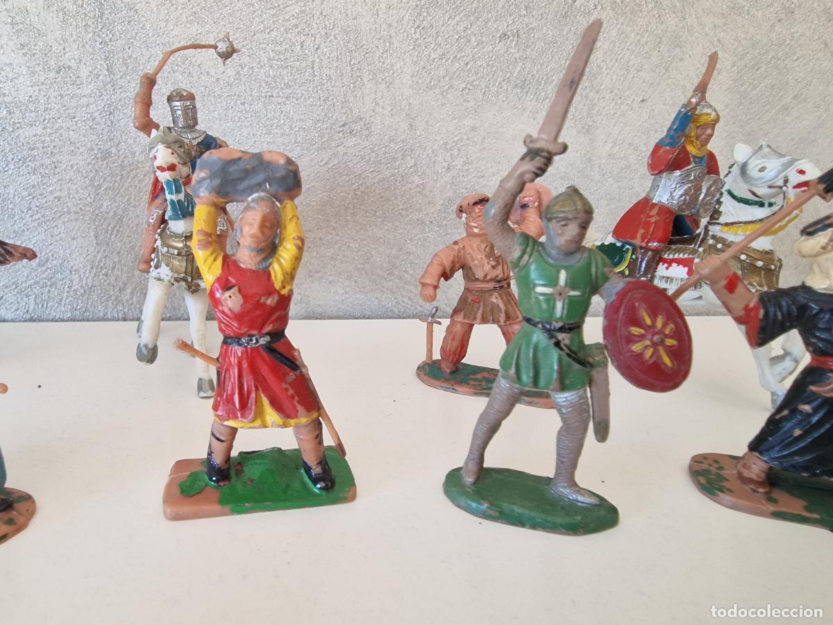 Figuras de goma y PVC: LOTE FIGURAS EL CID REAMSA - Foto 4