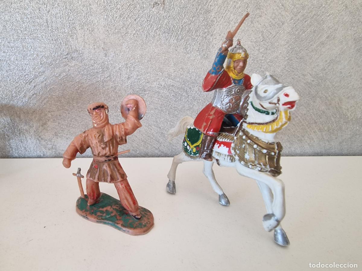 Figuras de goma y PVC: LOTE FIGURAS EL CID REAMSA - Foto 6