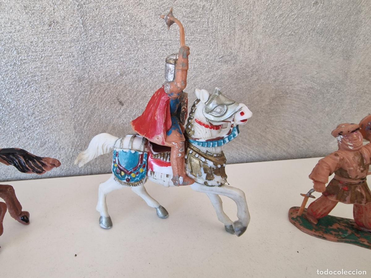 Figuras de goma y PVC: LOTE FIGURAS EL CID REAMSA - Foto 8