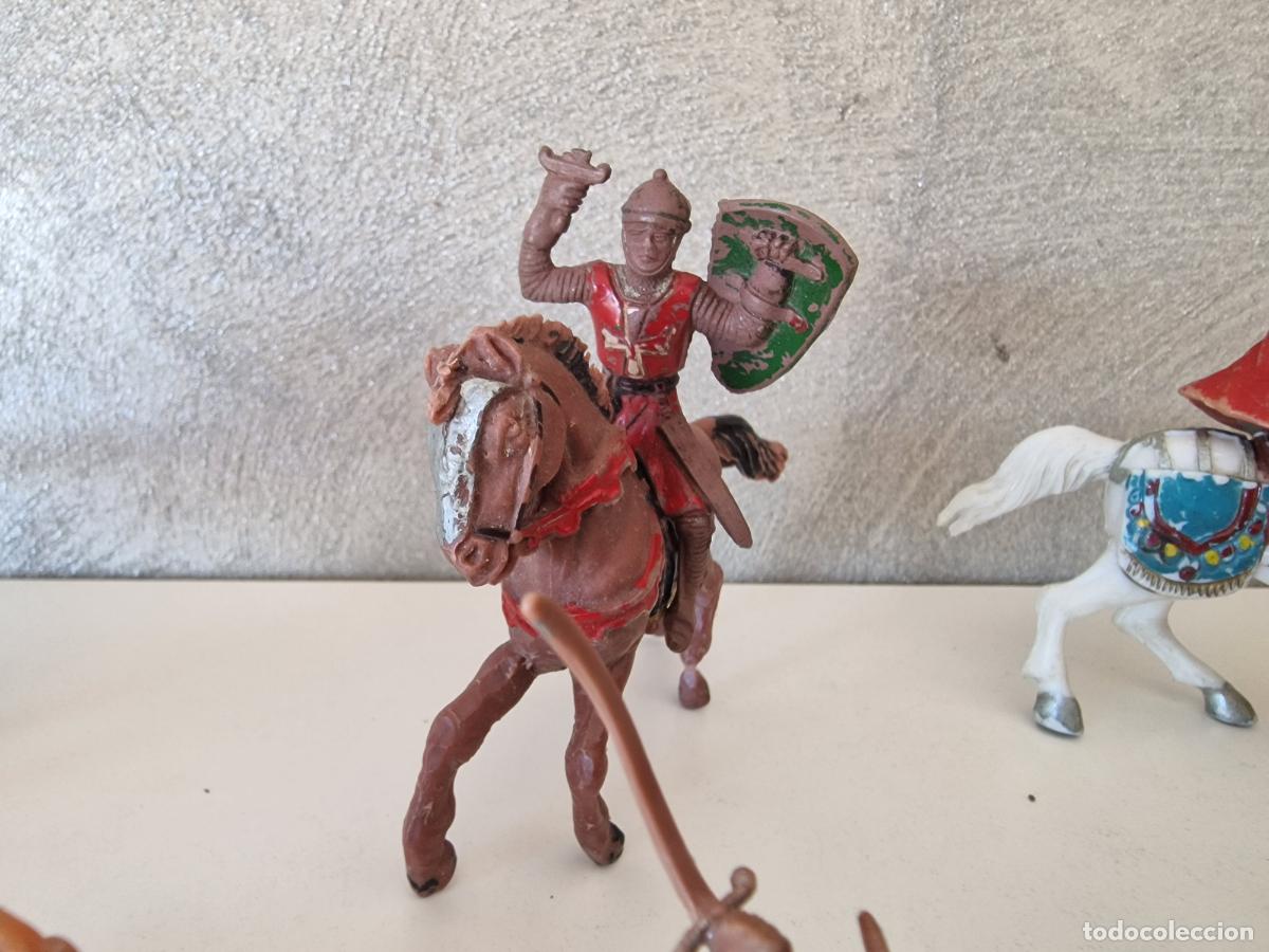 Figuras de goma y PVC: LOTE FIGURAS EL CID REAMSA - Foto 9