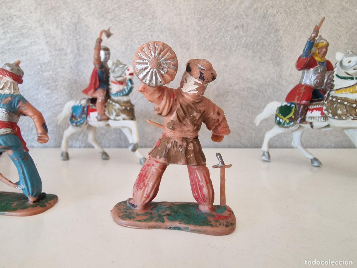 Figuras de goma y PVC: LOTE FIGURAS EL CID REAMSA - Foto 14
